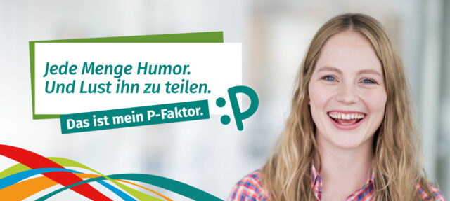 Jede Menge Humor. Und Lust ihn zu teilen.